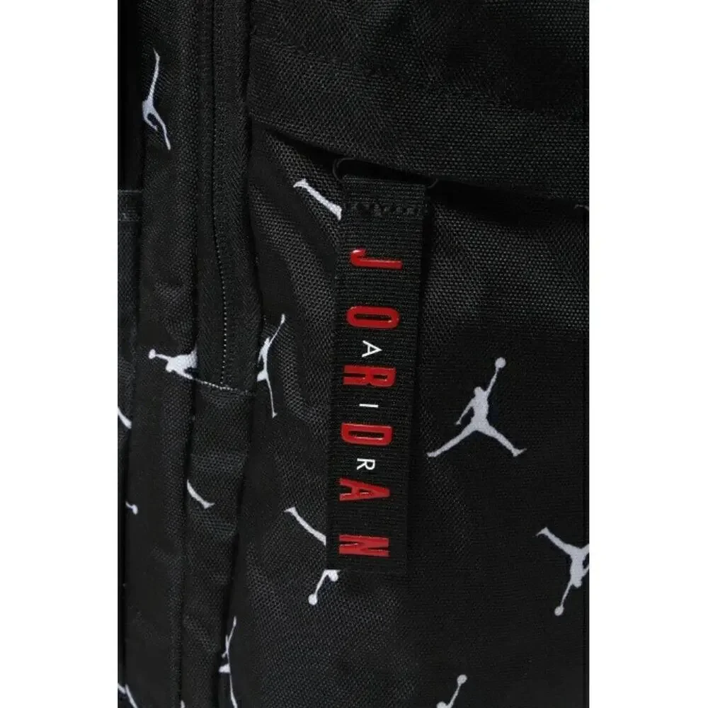 Nike Air Jordan Air Patrol Backpack Jumpman Unisex L Bag Black 9A0172 W0G NEW